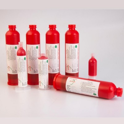 SMD SMT BGA IC Stencil Paste Dispenser Red Glue