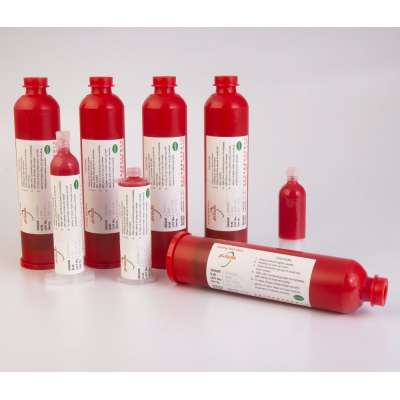 Dispensing SMT Red Glue Epibond Adhesives 30ml, 200ml, 300ml Tube Panasonic, Fuji, Sanyo