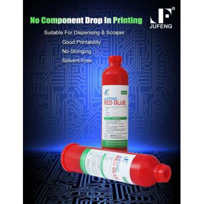 Stencil Red Glue Epibond Adhesives 30ml, 200ml, 300ml Tube Panasonic, Fuji, Sanyo